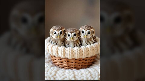 Home sweet home - owlets AI Generated