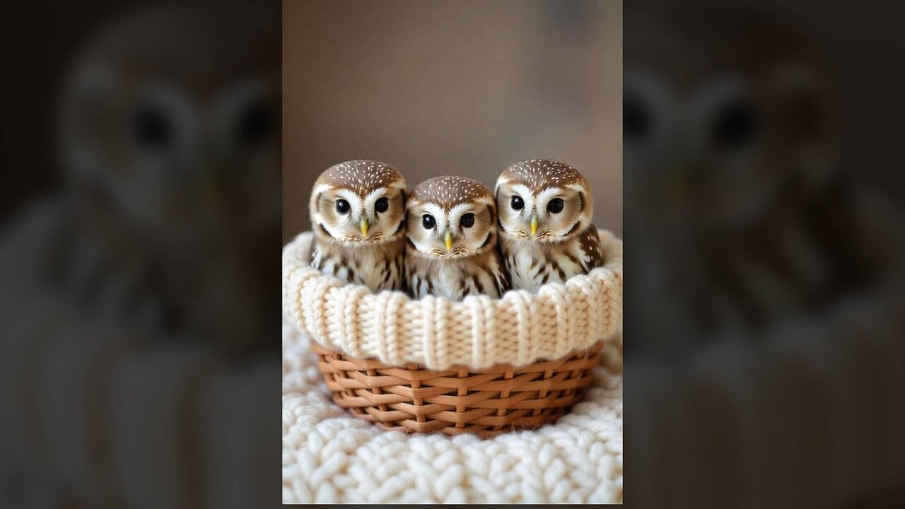 Home sweet home - owlets AI Generated