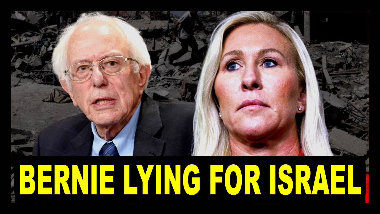 Bernie Sanders STILL REFUSES To Label Israel's Murdering Of Palestinians GENOCIDE