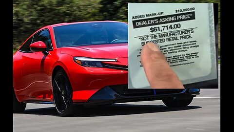 Honda Prelude gets marked up at dealers