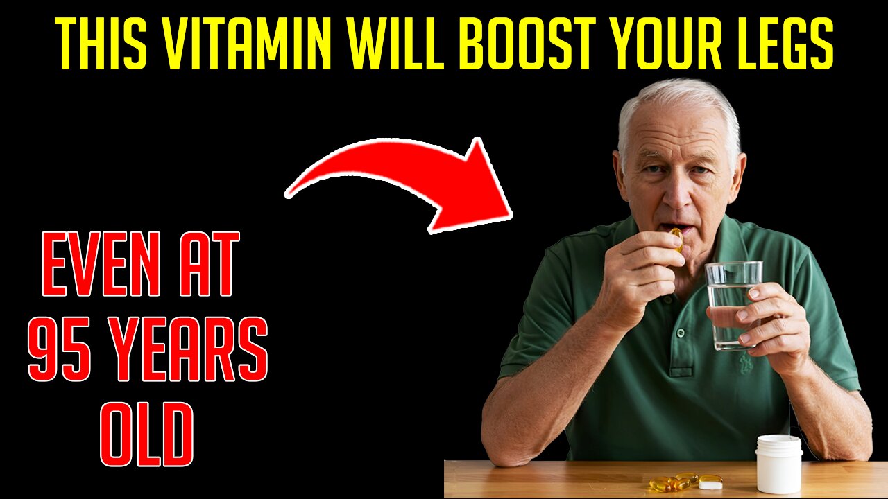 Top 7 Vitamins for Stronger Legs & Cramps Relief | Senior Health & Mobility Tips
