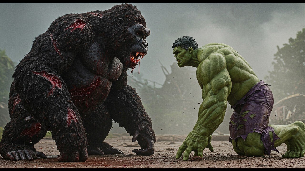 King Kong vs. Hulk: Skull Island!
