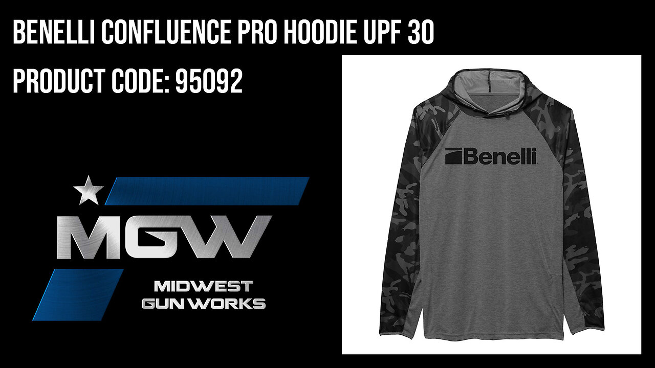 Benelli Confluence Pro Hoodie UPF 30 - 95092