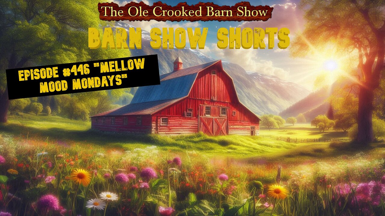 “Barn Show Shorts” Ep. #446 “Mellow Mood Mondays”