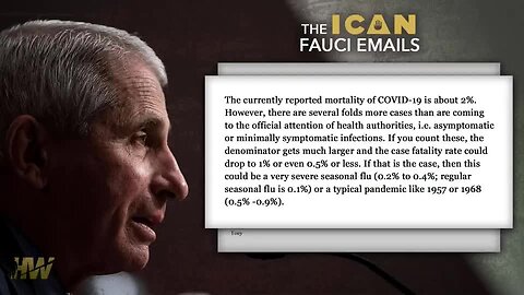 "Shocking Corruption Acts by Key NIH Figures Exposed by Fauci"