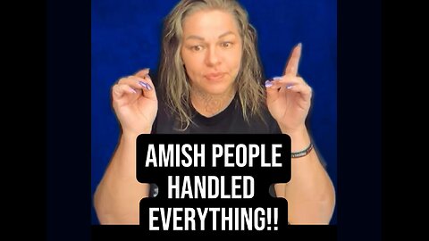Amish People Handled Everything! 😅 #signlanguage #talk #asl #knowledge