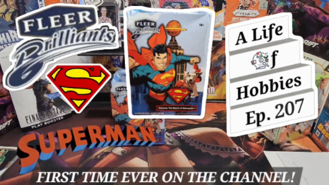 A Channel First: Fleer Brilliants Superman! First 👀 e207