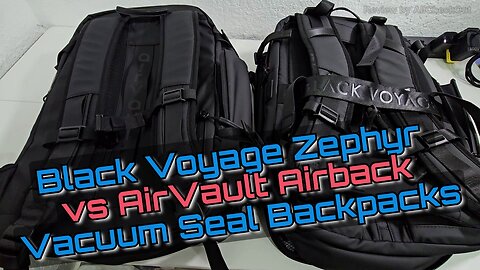 Black Voyage Zephyr vs AirVault Airback – 60 L Vortex Vacuum-Seal Travel Backpack Showdown 2025