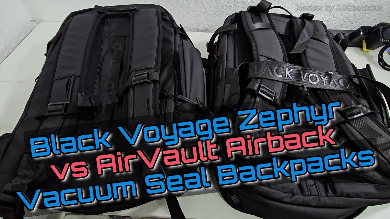 Black Voyage Zephyr vs AirVault Airback – 60 L Vortex Vacuum-Seal Travel Backpack Showdown 2025