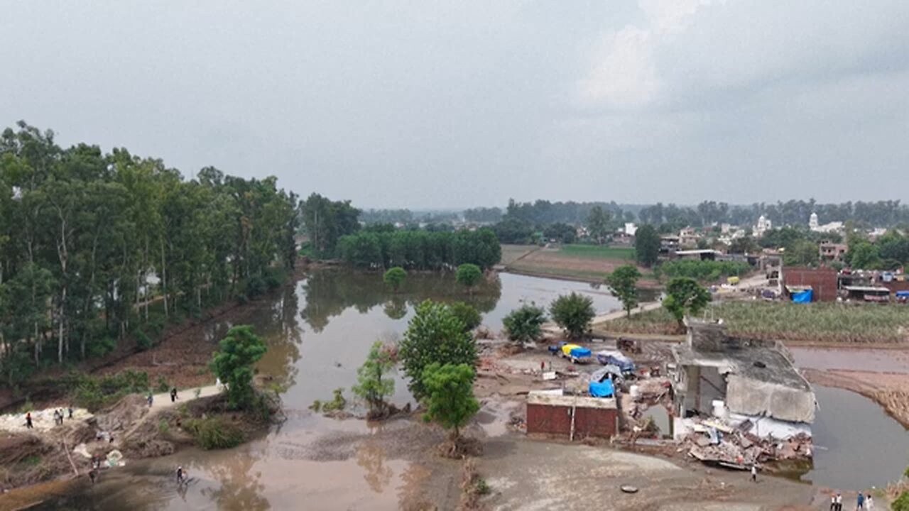 Floods devastate India's breadbasket of Punjab