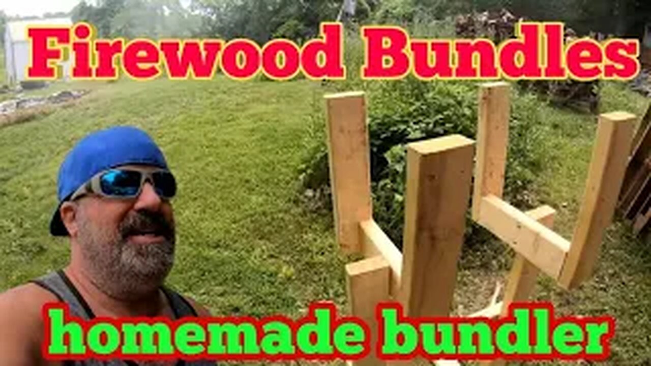 Firewood Bundles - Homemade Bundler
