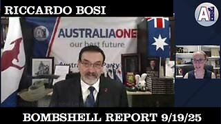 Riccardo Bosi: Bombshell Report 9/19/25: Kirk & Trump Assassination Attempts False Flags?