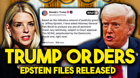 Trump ORDERS Epstein Files Released! - Bubba the Love Sponge® Show | 7/18/25 (RePlay)