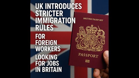 UK introduces stricter immigration rules for foreign workers looking for jobs in Britain