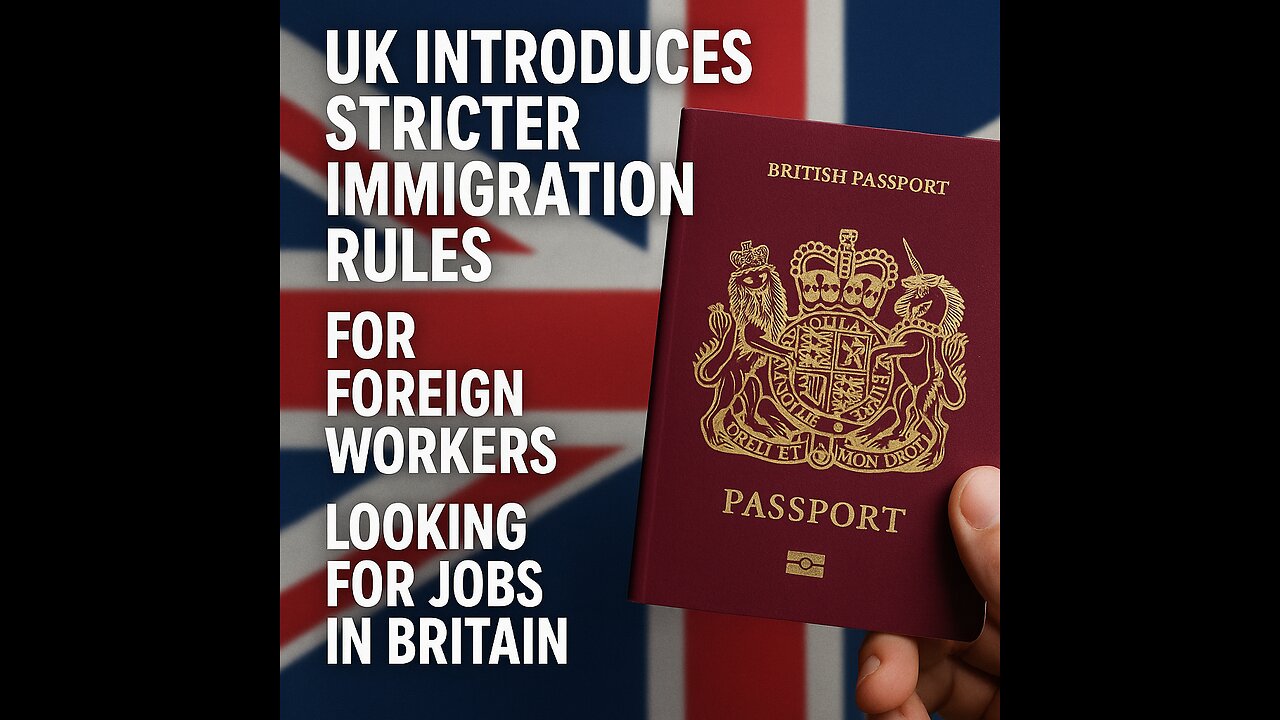 UK introduces stricter immigration rules for foreign workers looking for jobs in Britain