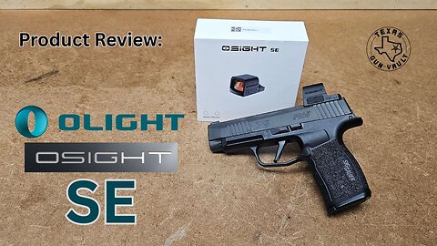 Product Review: Osight SE - A fully enclosed micro red dot w/ side loading battery & RMSc footprint