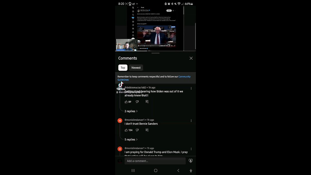 Now Bernie