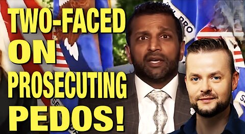 Kash Patel Pledges To Imprison All Child Predators EXCEPT ISRAELIS!