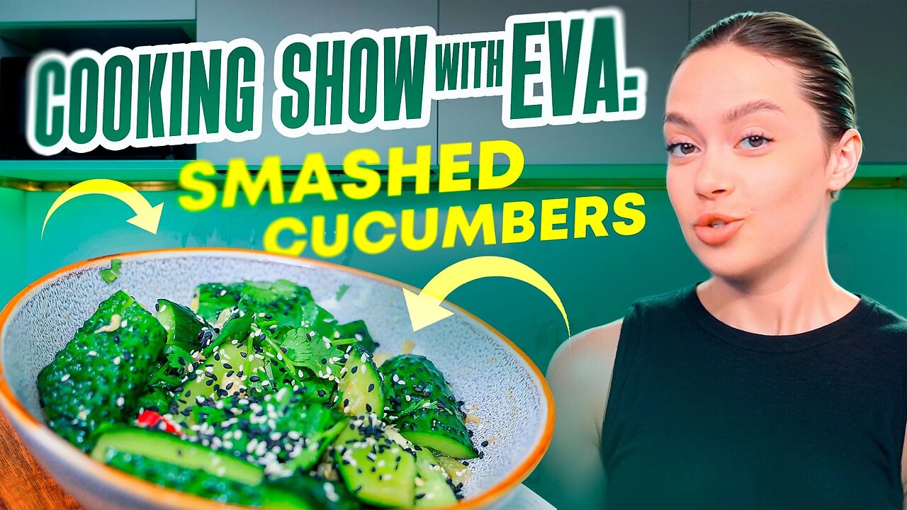 Cooking Show With Eva Smashed Cucumbers