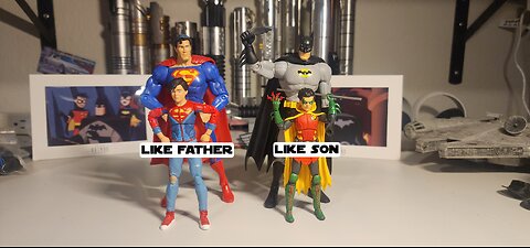 DC Icons Super Sons 2 pack Way-Back Review