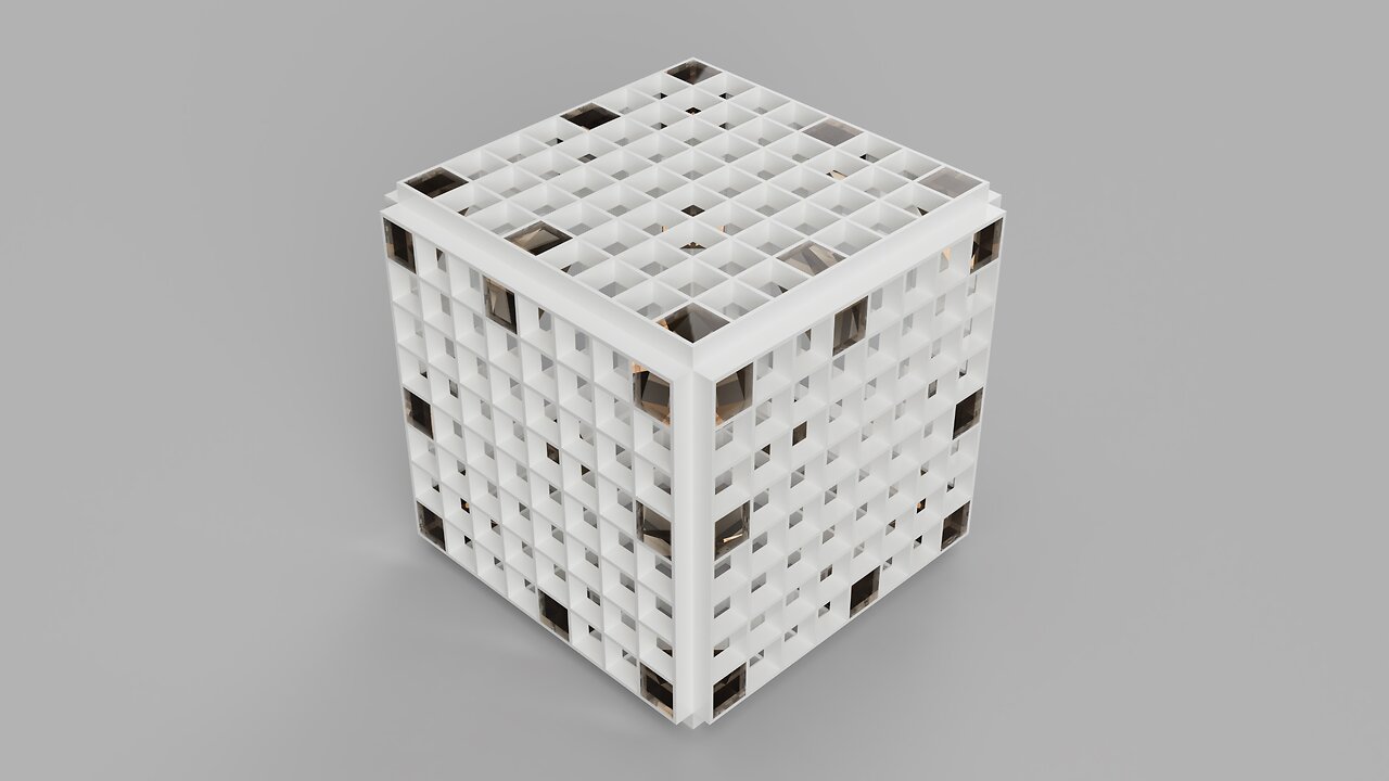 Microgrid Board Game Cube