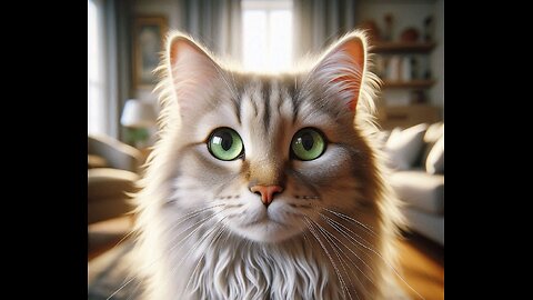 cute cat looking at camera