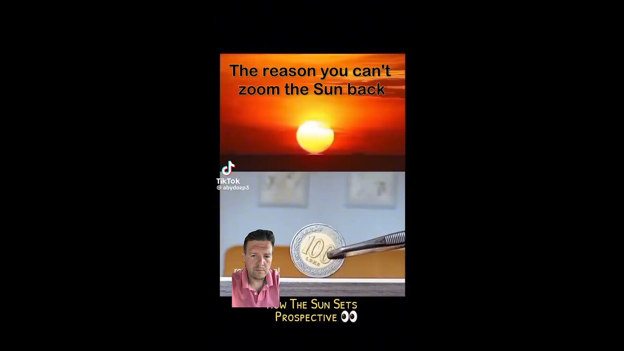 More flat earth proof. Sunsets and the flat earth