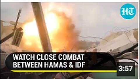 "Hamas' Qassam Fighters Launch Close Range Attack on IDF in Gaza, Targeting Tanks and Troops"