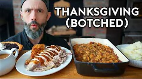 🦃🔥 Every Way to RUIN Thanksgiving Dinner (Botched by Babish Style!) 🍽️😂