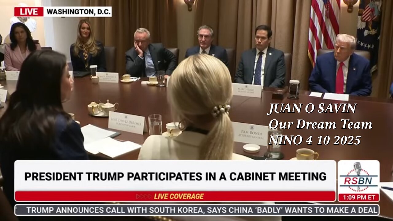 JUAN O SAVIN- The PRESIDENTS Dream Team - NINO 4 10 2025