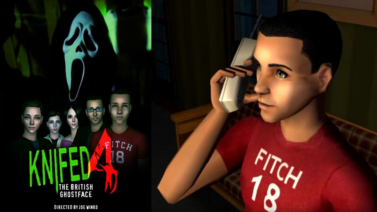 Knifed 4 The British Ghostface Sims 2 Horror Movie (2011) Joe Winko
