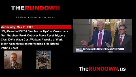 #912 - Trump's Big Beautiful Bill & No Tax on Tips Bill