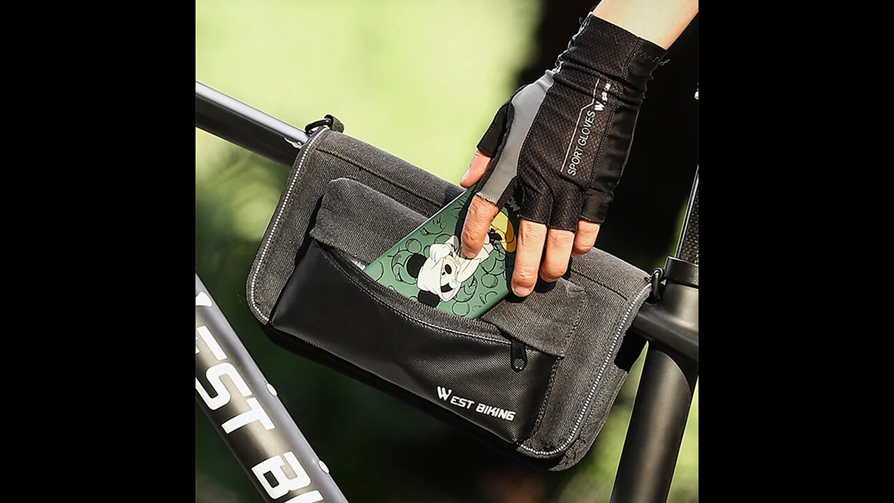Bicycle Top Tube Frame Bag