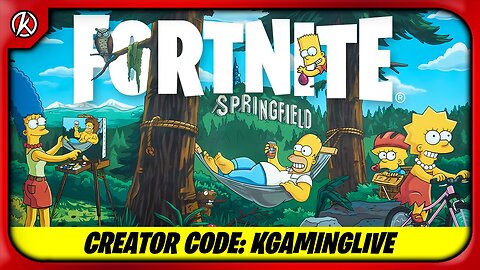 🔴 THE SIMPSONS ARE IN FORTNITE NOW! LETS CHECK IT OUT!