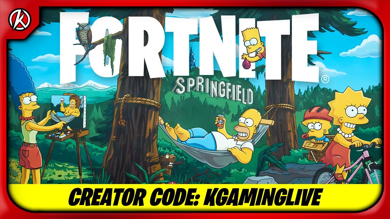 🔴 THE SIMPSONS ARE IN FORTNITE NOW! LETS CHECK IT OUT!