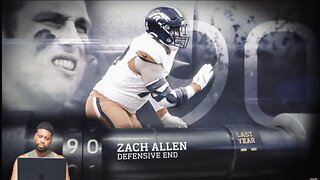 CHANNELADRIANTV Reacts | NFL Top 100 Players Of The 2024-2025 Season #90|DE Zach Allen