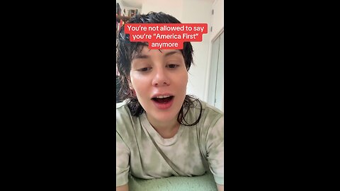 You’re NOW ALLOWED to say “America First” Anymore