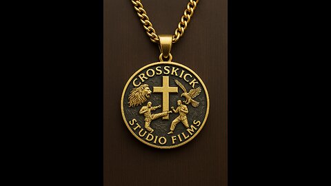 Cross kick Studio Films Necklace