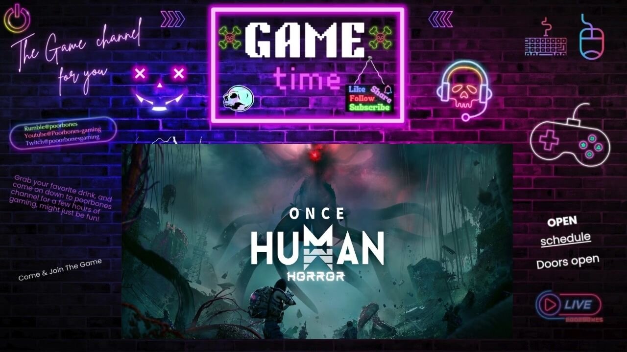 🧟Once Human🧟 : game play
