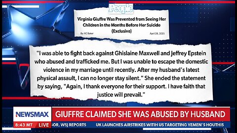 Jeffrey Epstein victim, Virginia Giuffre's death and the questions surrounding it.