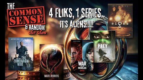 The Common Sense and Random Shit, Show (Aliens!!!)