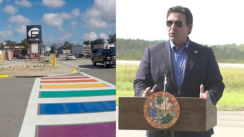 Governor DeSantis Ditches Rainbow Crosswalk: Safety Over Symbolism, Leaves Leftists Fuming