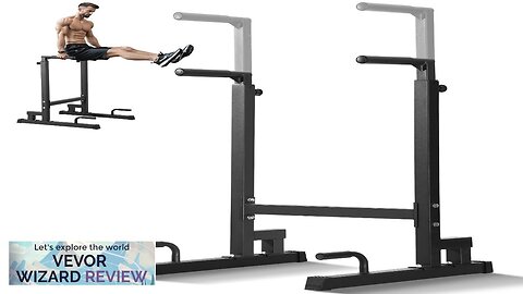 VEVOR Dip Bar 500 lbs Capacity Heave Duty Dip Stand Station Review