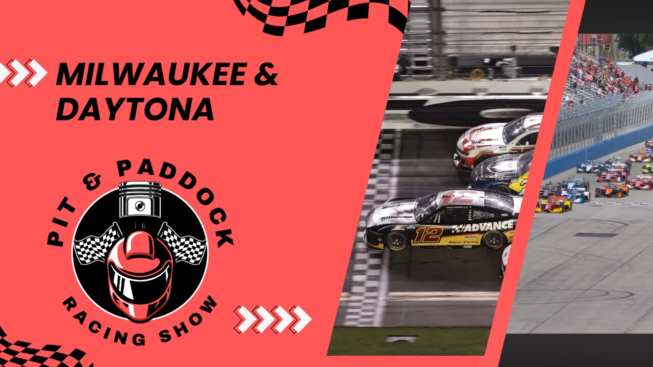 S02E31 NASCAR at Daytona and Indycar at Milwaukee