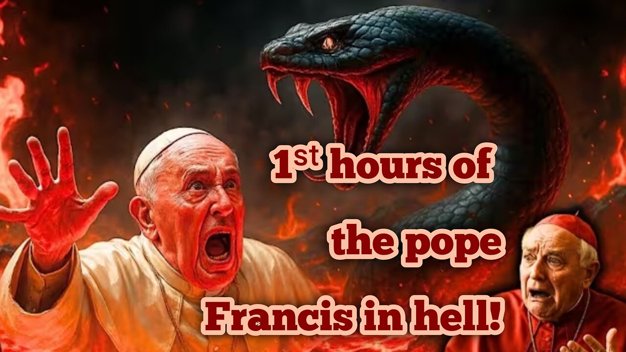 "1ˢᵗ hours of the pope in hell are gut-wrenching; NOT everyone is ready for this."