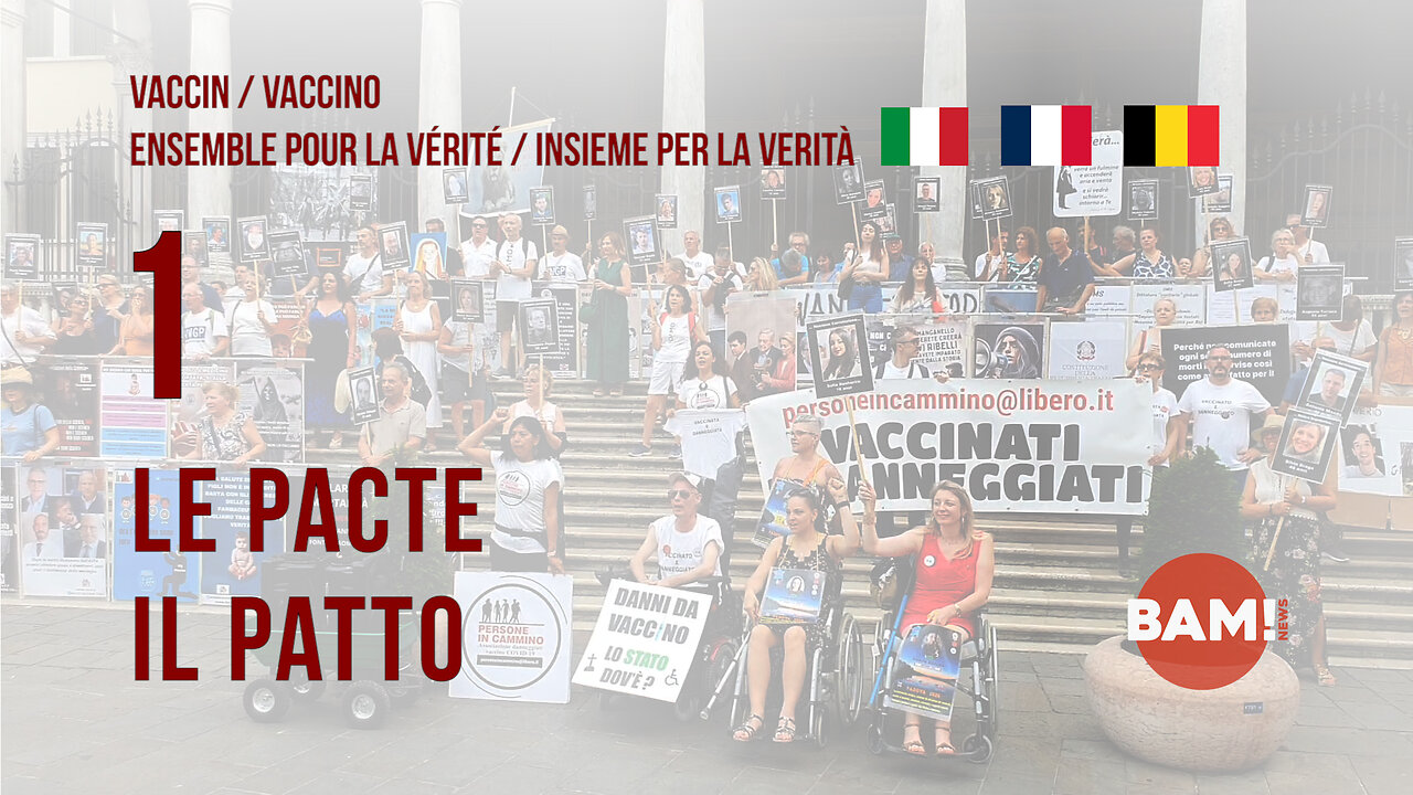 VACCIN.O💉 ENSEMBLE POUR LA VÉRITÉ/INSIEME PER LA VERITÀ #1 LE PACTE/IL PATTO