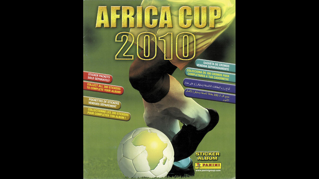 Africa cup 2010 Album (Panini)