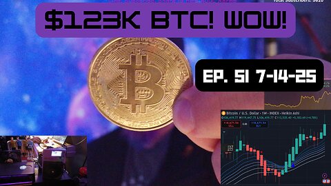 BITCOIN HISTORY $123K - Ep. 51 - 7.14.25