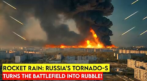 Shocking! Russia Just Fired 12 Rockets—Tornado-S Annihilates Ukraine Supply Lines in Seconds!