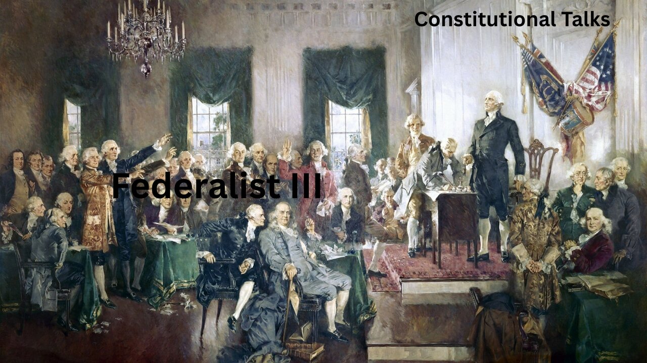 Federalist III